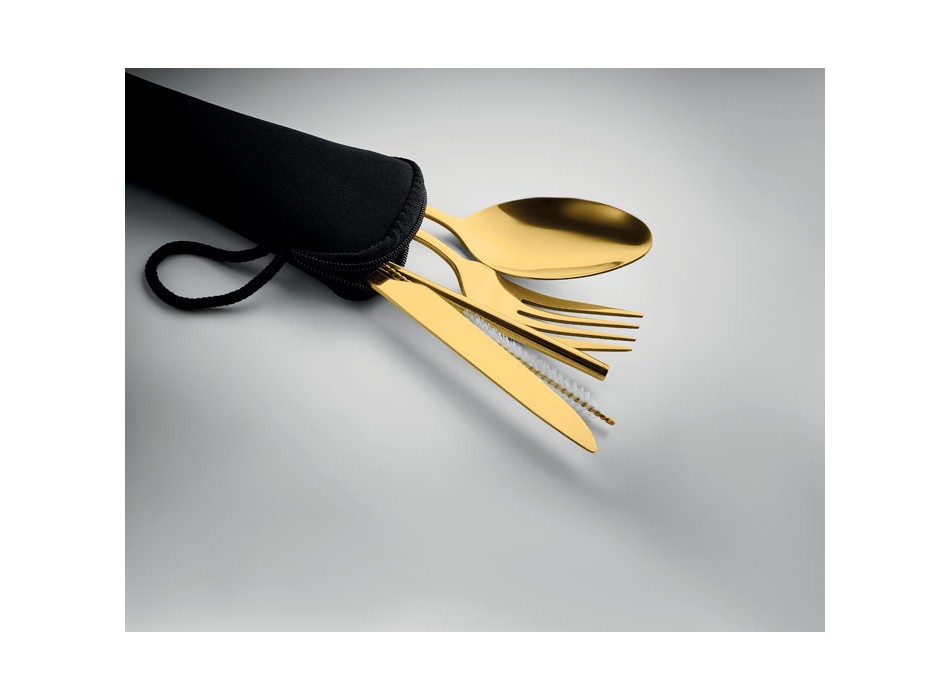 5 SERVICE - Set posate in acciaio inox