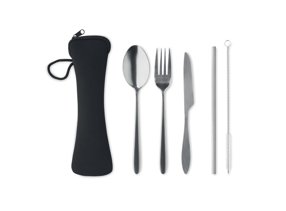 5 SERVICE - Set posate in acciaio inox