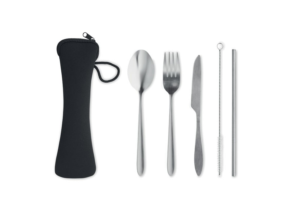 5 SERVICE - Set posate in acciaio inox