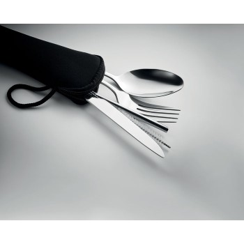 5 SERVICE - Set posate in acciaio inox