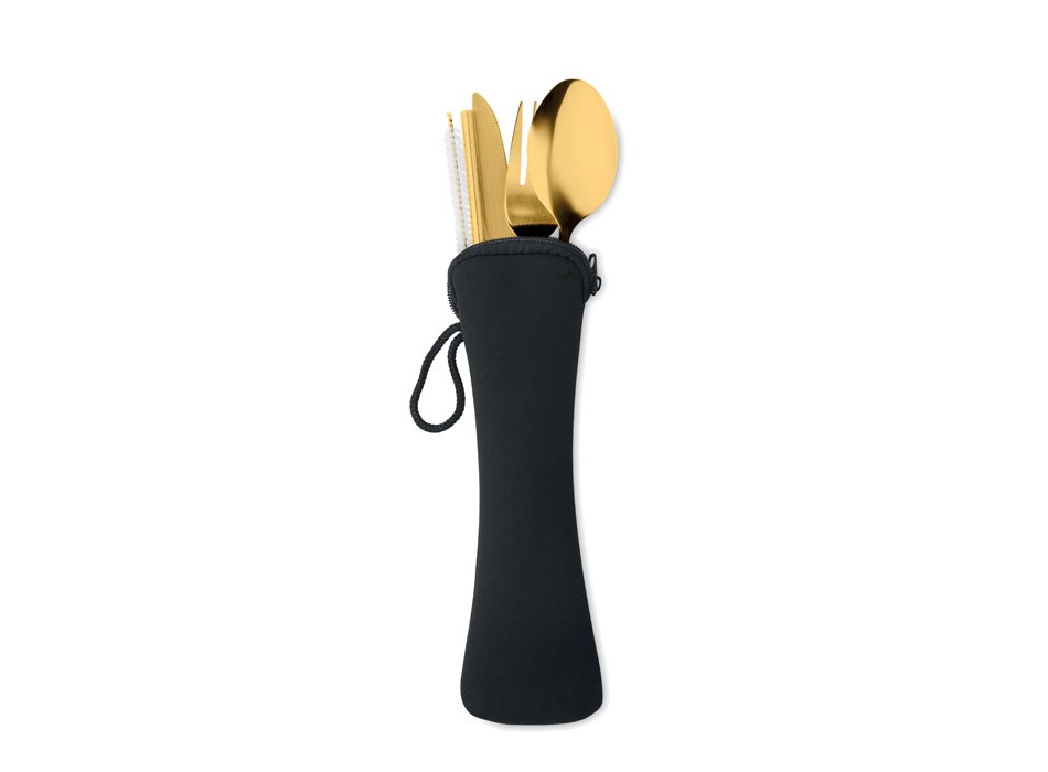 5 SERVICE - Set posate in acciaio inox