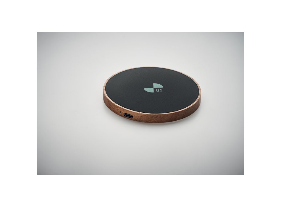 ACAWAI - Caricabatterie wireless in acacia