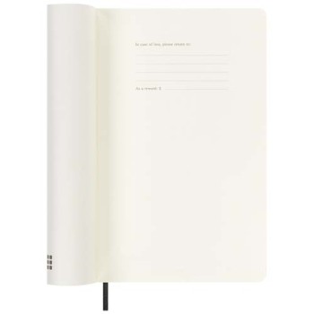 Agenda giornaliera 12 mesi con copertina morbida Moleskine