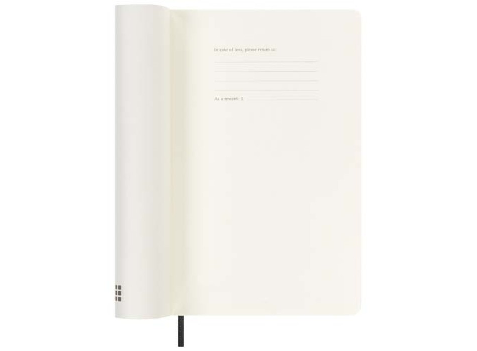 Agenda giornaliera 12 mesi con copertina morbida Moleskine