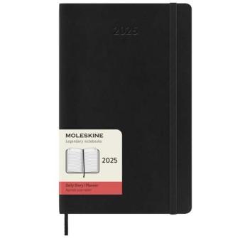 Agenda giornaliera 12 mesi con copertina morbida Moleskine
