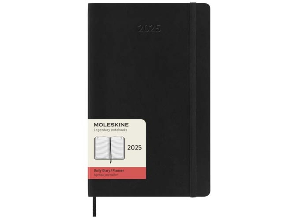 Agenda giornaliera 12 mesi con copertina morbida Moleskine