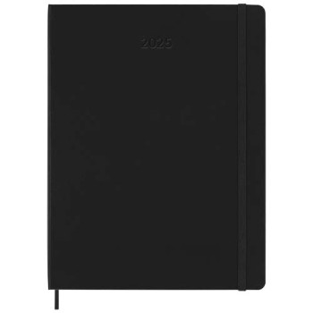 Agenda settimanale 12 mesi XL con copertina rigida Moleskine