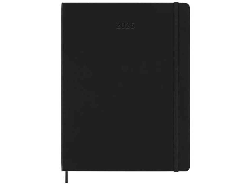 Agenda settimanale 12 mesi XL con copertina rigida Moleskine