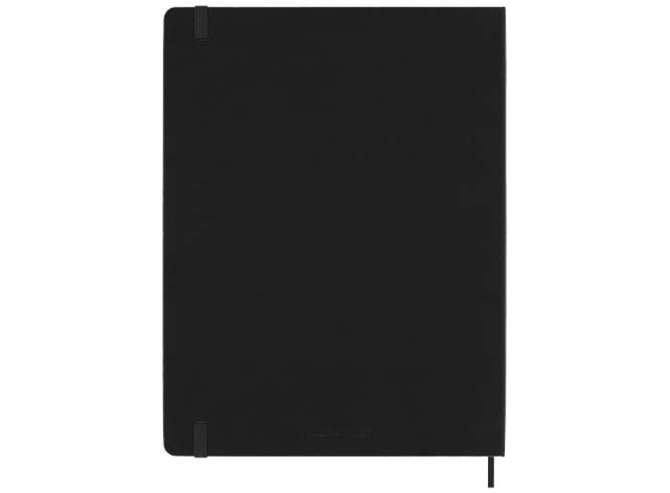 Agenda settimanale 12 mesi XL con copertina rigida Moleskine