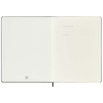 Agenda settimanale 12 mesi XL con copertina rigida Moleskine