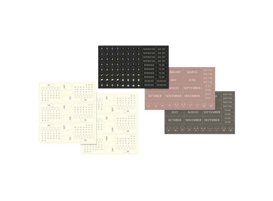 Agenda settimanale formato L con copertina rigida e senza data Moleskine