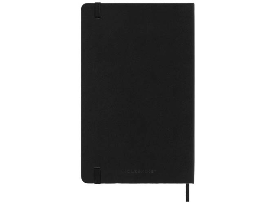 Agenda settimanale orizzontale 12 mesi formato L con copertina rigida Moleskine