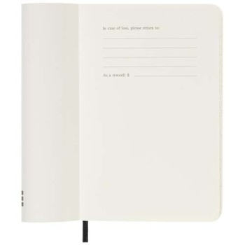 Agenda settimanale tascabile 12 mesi con copertina morbida Moleskine