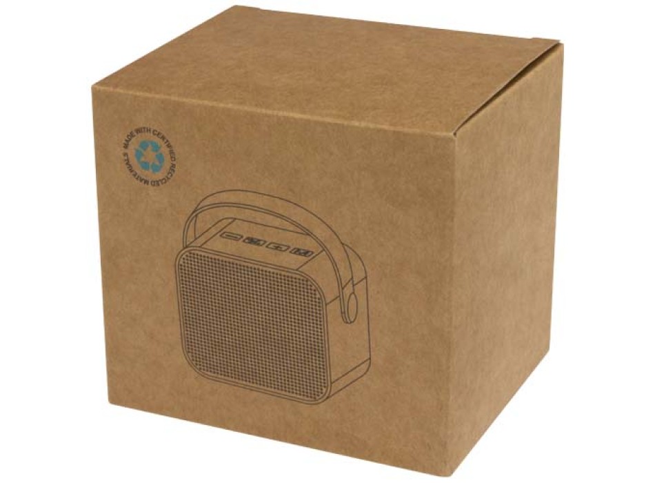 Altoparlante wireless da 3 W in plastica riciclata Diya