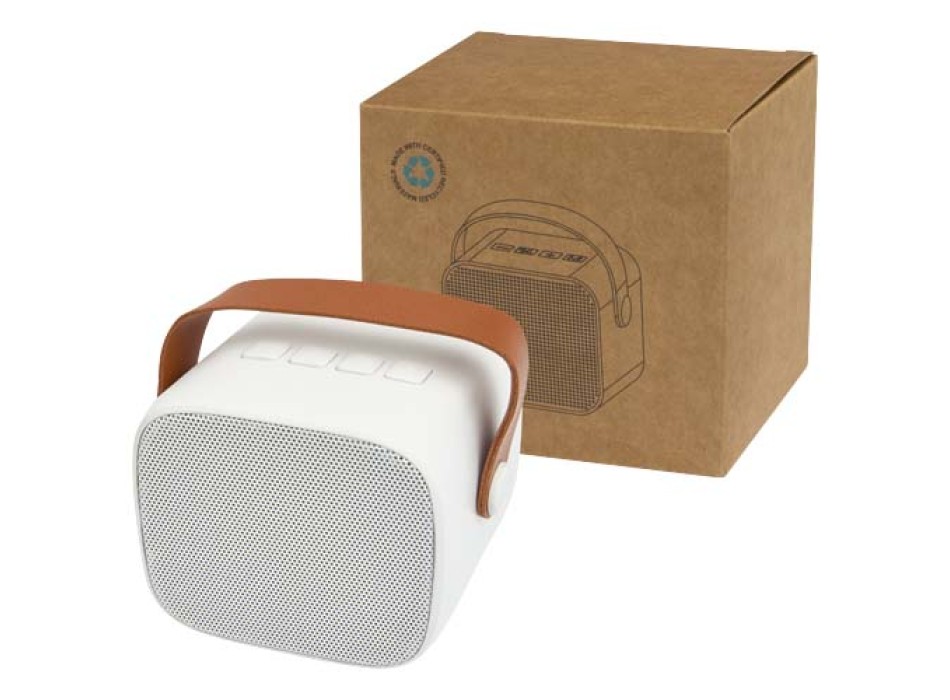 Altoparlante wireless da 3 W in plastica riciclata Diya