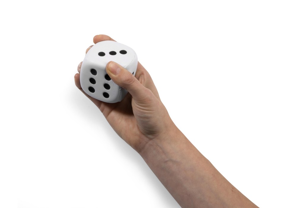 Antistress dado, in PU Javier