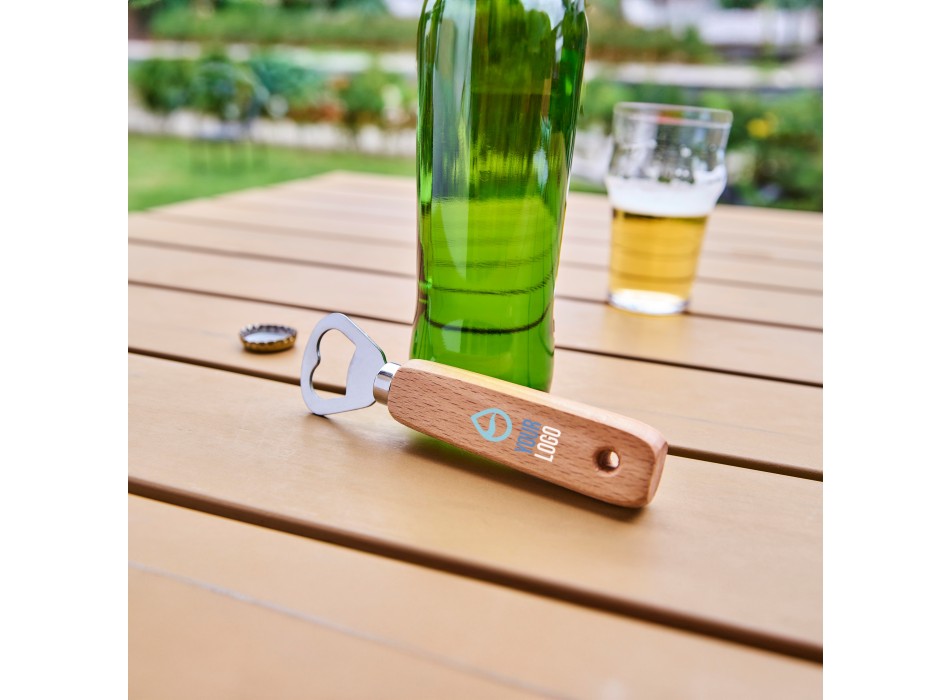 Apribottiglie in legno Travis