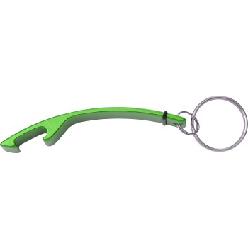 Apribottiglie-portachiavi, in alluminio Amani