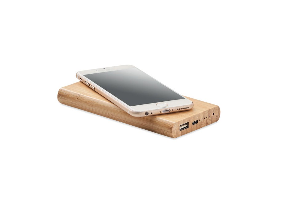 ARENA C - Power bank in bamboo da 6000mAh