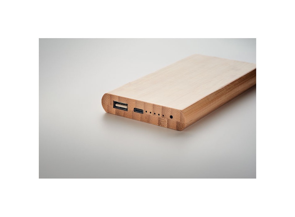ARENA C - Power bank in bamboo da 6000mAh