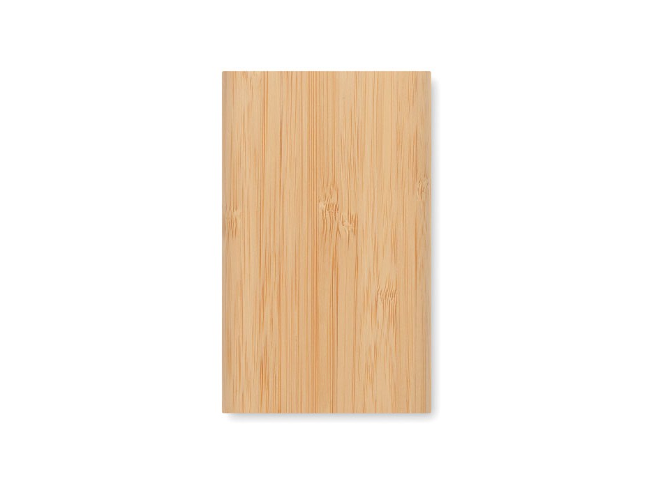 ARENAPOWER C - Power bank in bamboo da 4000mAh