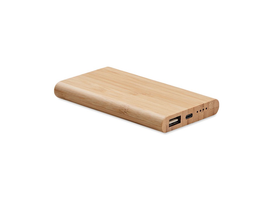 ARENAPOWER C - Power bank in bamboo da 4000mAh