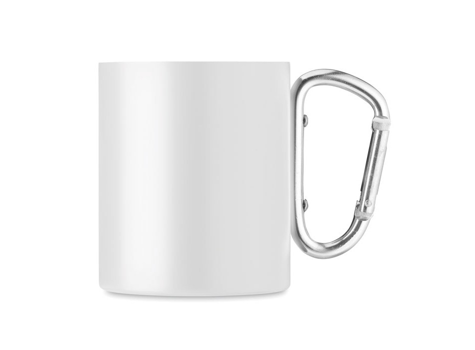 AROM - Tazza in metallo c/moschettone