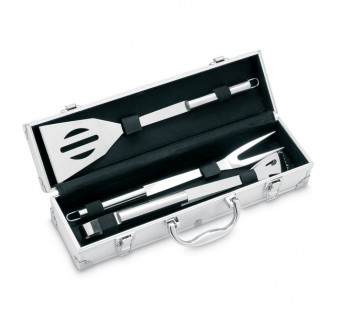 ASADOR - Valigetta con 3 strumenti BBQ