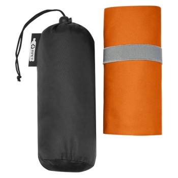 Asciugamano Pieter ultra leggero e ad asciugatura rapida in PET riciclato 130 x 80 cm