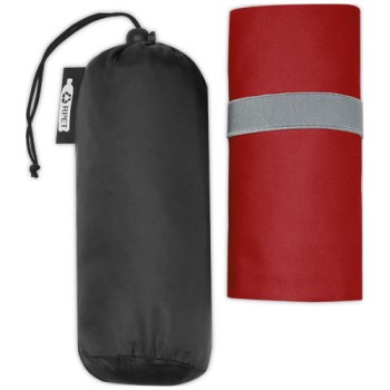 Asciugamano Pieter ultra leggero e ad asciugatura rapida in PET riciclato 130 x 80 cm