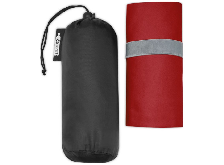 Asciugamano Pieter ultra leggero e ad asciugatura rapida in PET riciclato 130 x 80 cm