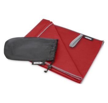 Asciugamano Pieter ultra leggero e ad asciugatura rapida in PET riciclato 130 x 80 cm