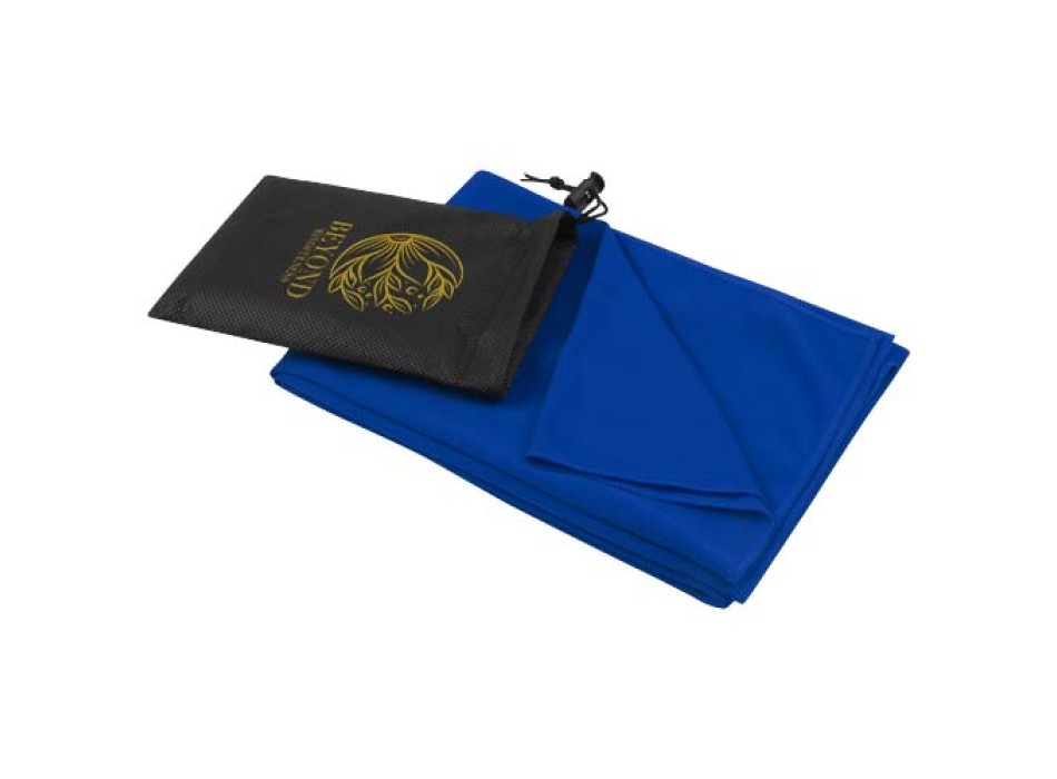 Asciugamano sportivo in PET riciclato 50 x 100 cm Lucas