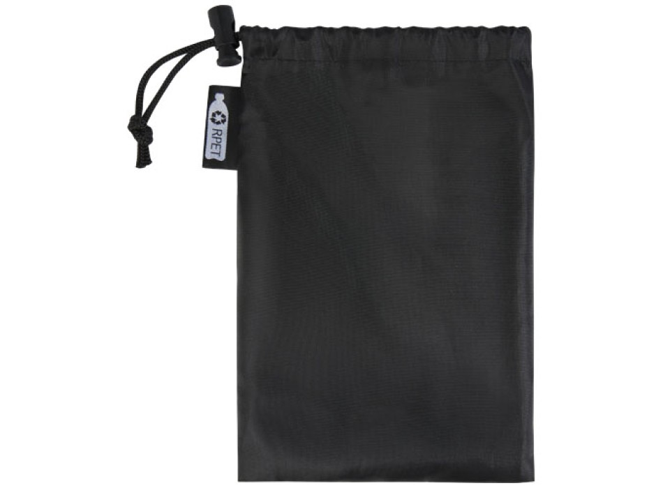 Asciugamano sportivo Raquel di raffreddamento in PET riciclato con pouch 80 x 30 cm