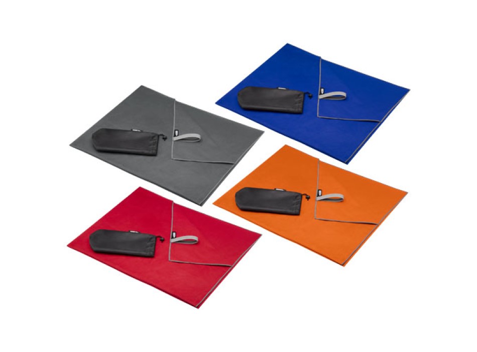 Asciugamano ultraleggero ad asciugatura rapida certificato GRS 100 x 180 cm Pieter
