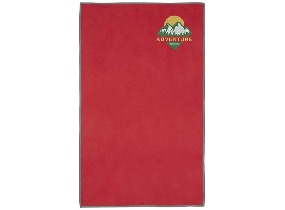Asciugamano ultraleggero ad asciugatura rapida certificato GRS 30 x 50 cm Pieter