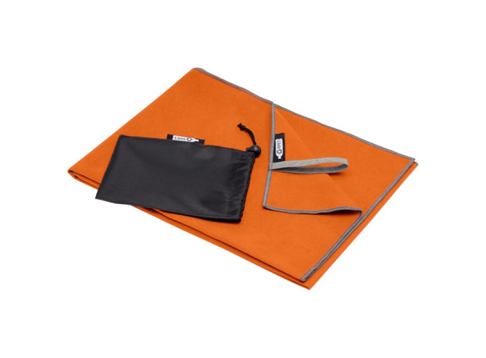 Asciugamano ultraleggero ad asciugatura rapida certificato GRS 50 x 100 cm Pieter