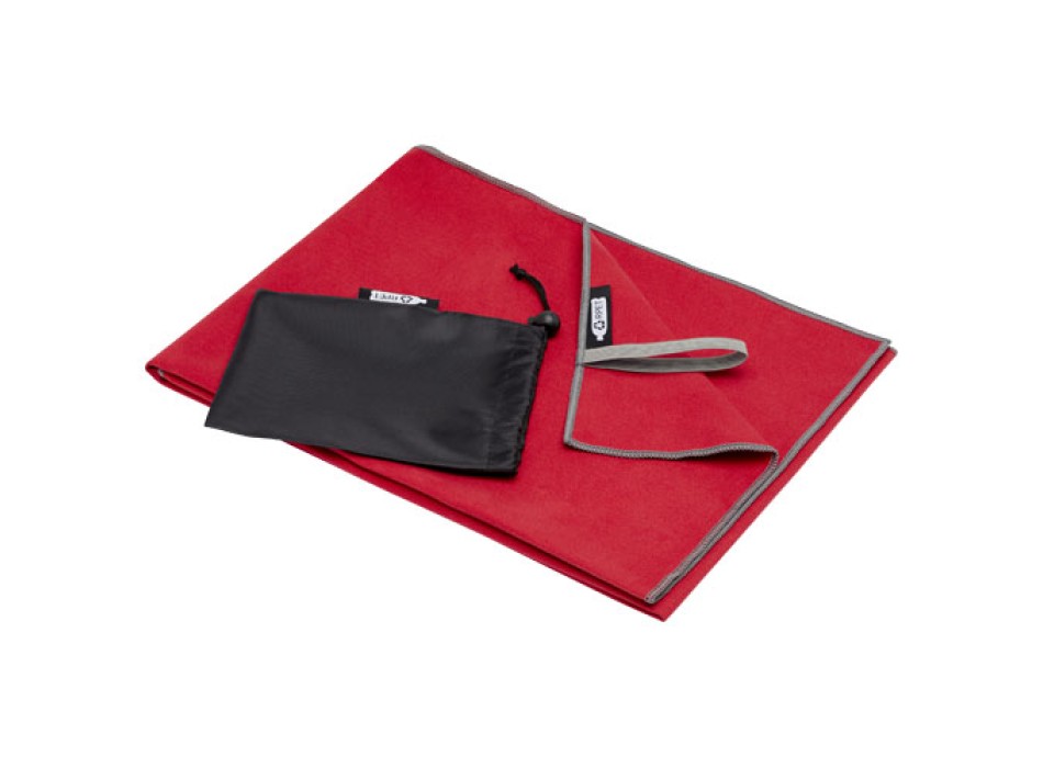 Asciugamano ultraleggero ad asciugatura rapida certificato GRS 50 x 100 cm Pieter