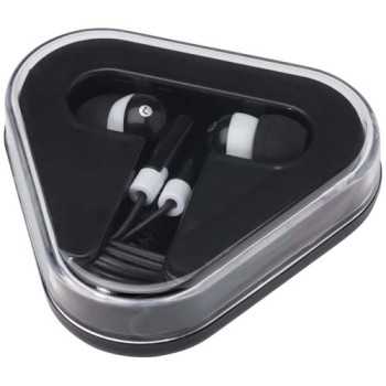 Auricolari con astuccio in plastica riciclata Rebel