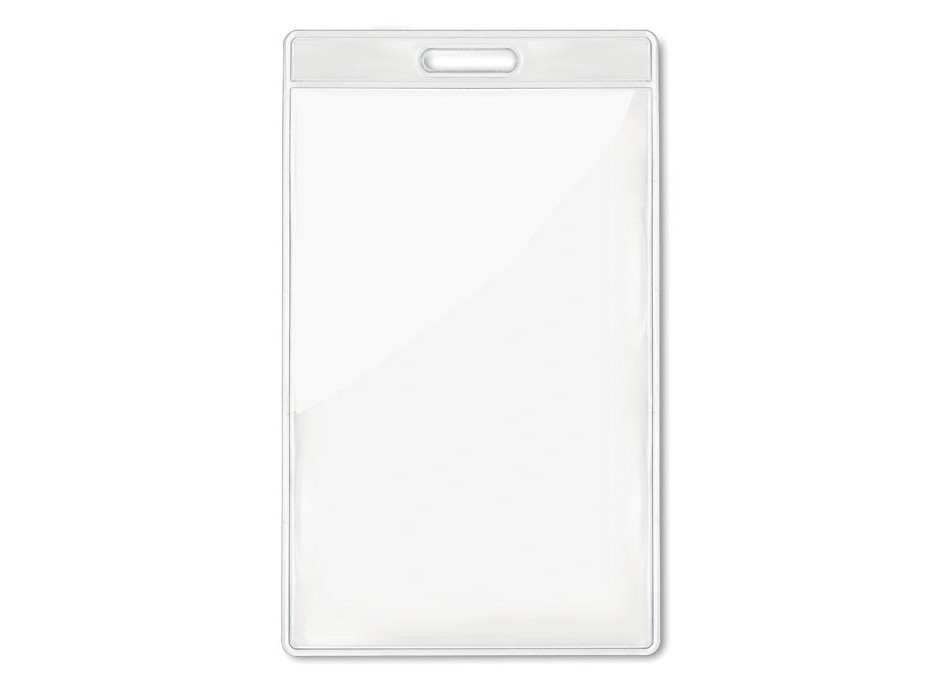 BADGO - Porta badge trasparente 7,5x12
