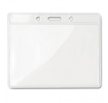 BADGY - Porta badge trasparente 10x8cm