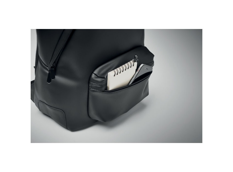 BAI BACKPACK - Zaino in PU morbido, laptop 15"