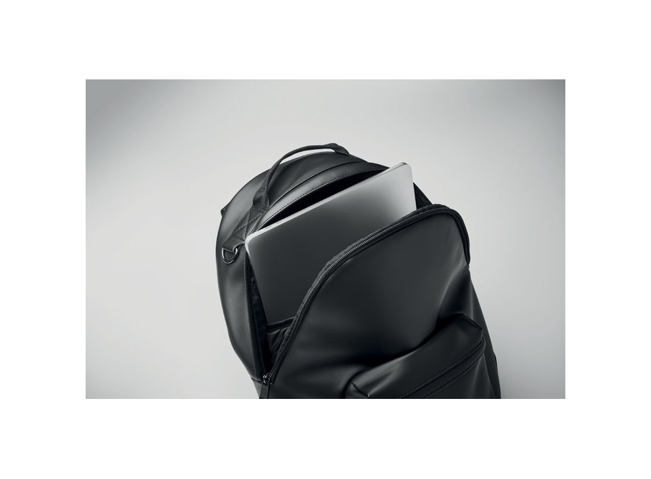 BAI BACKPACK - Zaino in PU morbido, laptop 15"