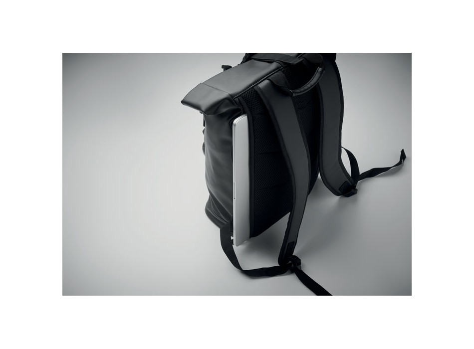 BAI ROLL - Zaino in PU per laptop 15"
