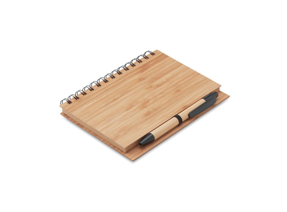 BAMBLOC - Notebook in bamboo con penna