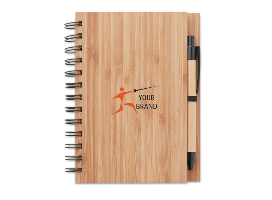 BAMBLOC - Notebook in bamboo con penna