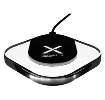 Base di ricarica wireless trasparente SCX.design W36