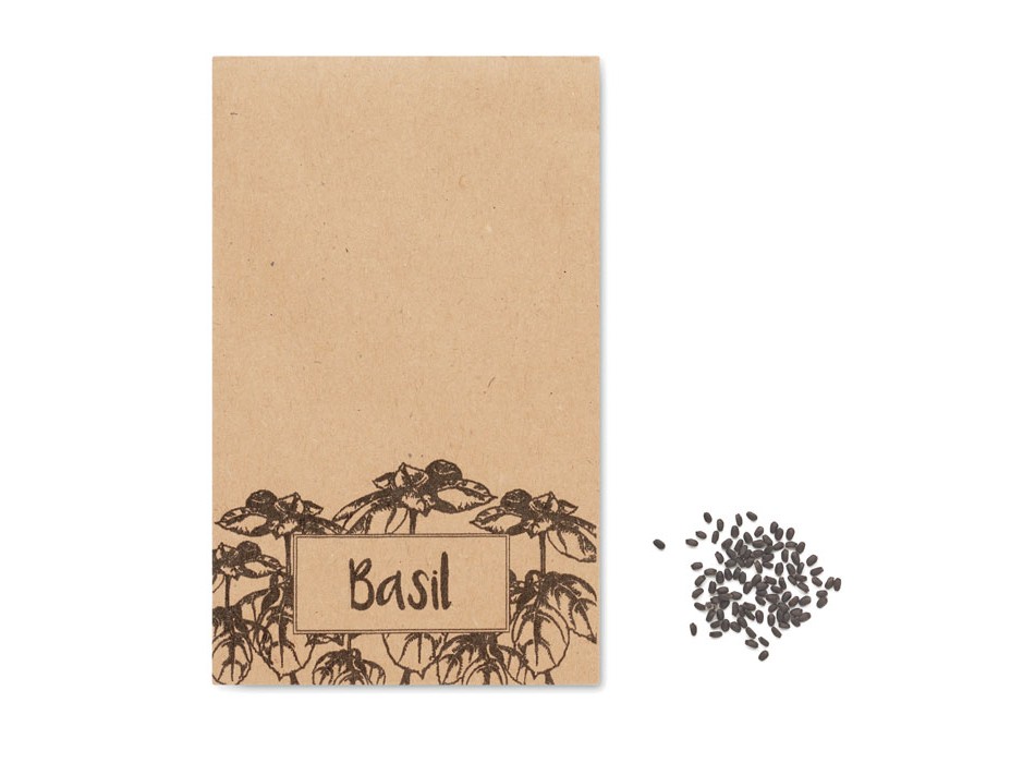 BASILOP - Semi di basilico in busta kraft