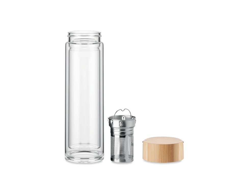 BATAMI - Bottiglia in vetro doppio strat