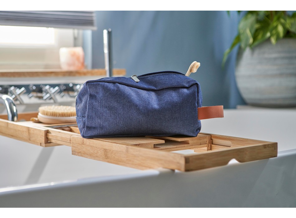 Beauty case in Denim (Jeans) Marianne